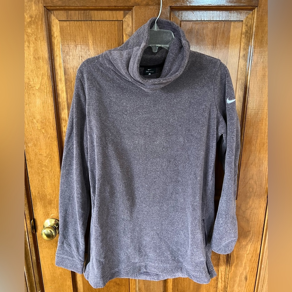 Nike Women's Fleece Cowl Neck Pullover Size Large